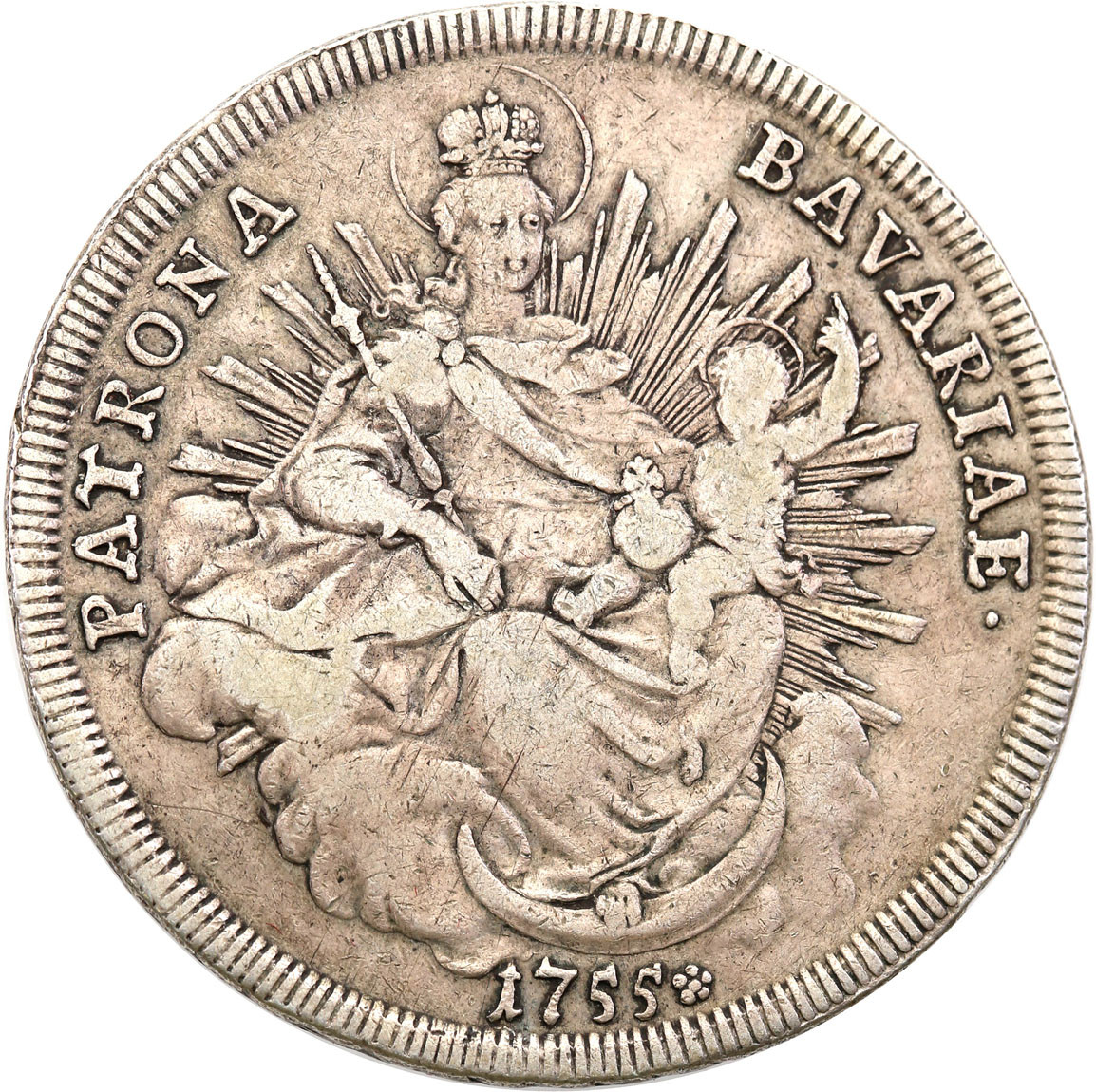 Niemcy, Bawaria. Maksymilian III Józef (1745-1777). Talar 1755, Monachium